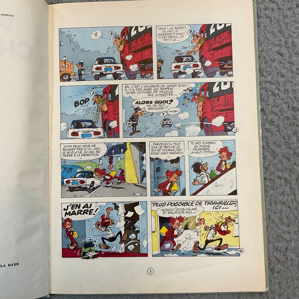 Dupuis Spirou et Fantasio 19 Panade a Champignac French 1969 Good Franquin Comic